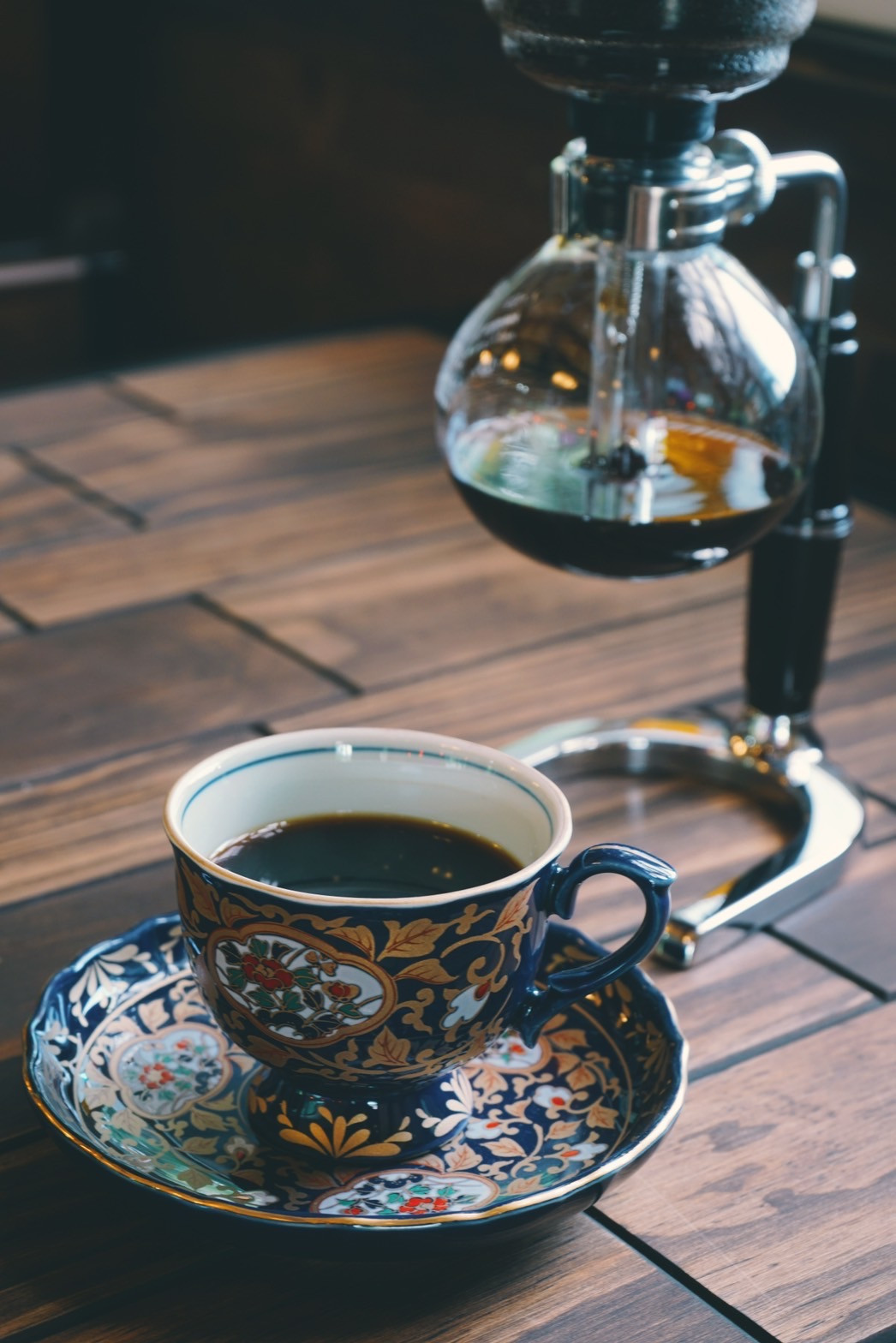 山の湧水 サイフォンコーヒー 6Hundred cafe & Camp