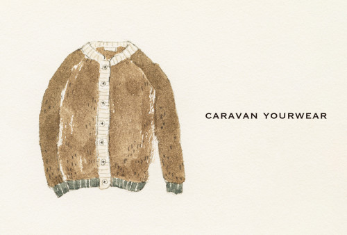 caravan yourwear 2025　ニットの’オーダー会