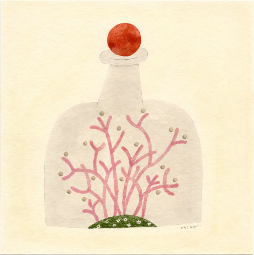 のざきあきこ展　「まるのあるところ」