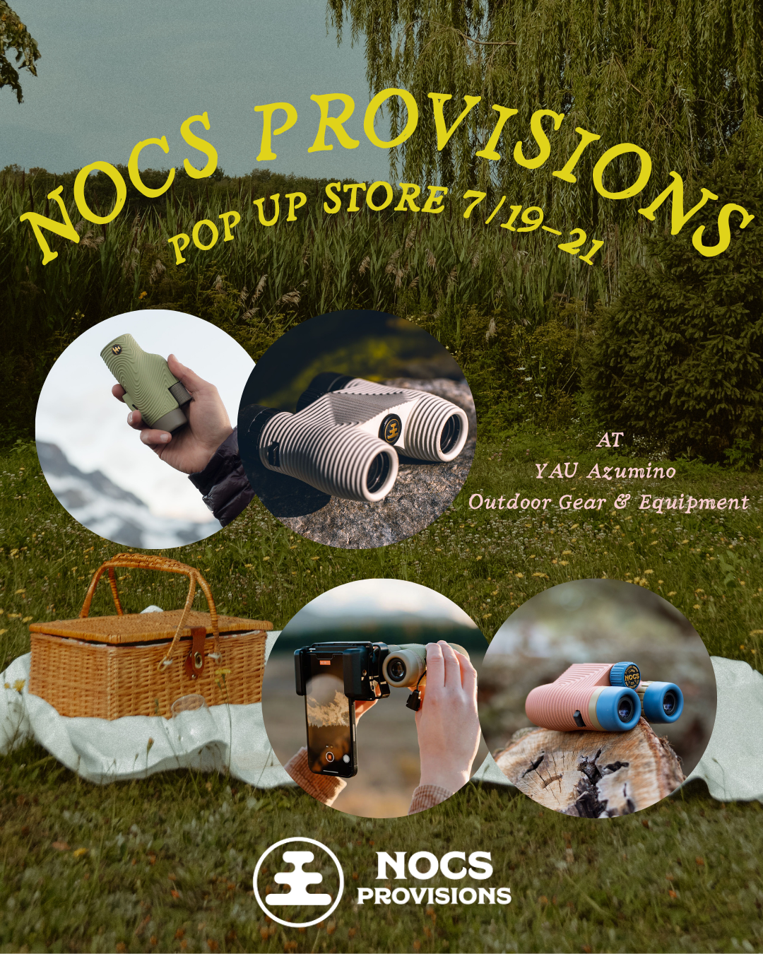 2025年7月19日～21日 NOCS PROVISIONS  POP UP STOREを開催します！