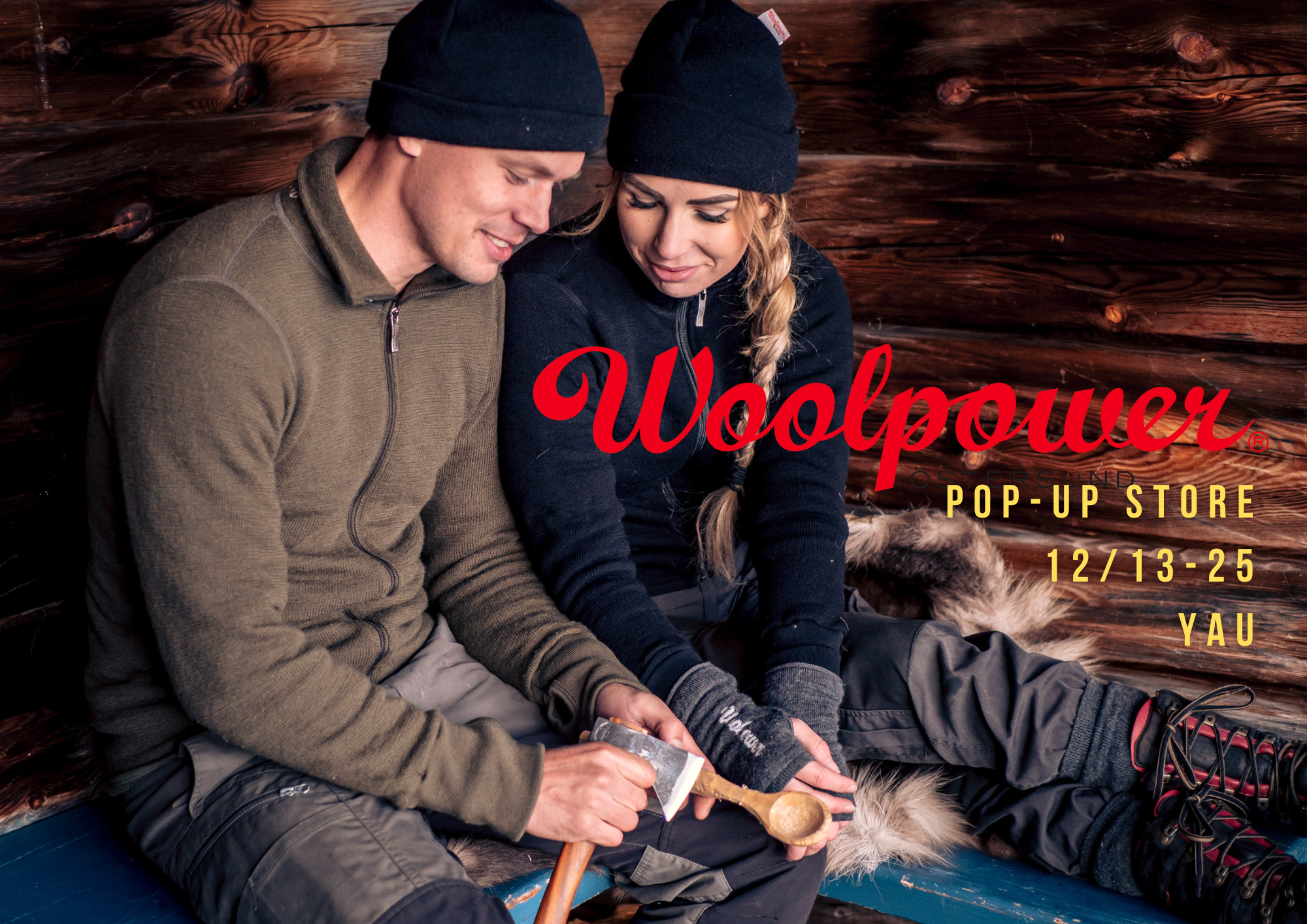 2025年12月13日-25日 Woolpower POP-UP STOREを開催します！