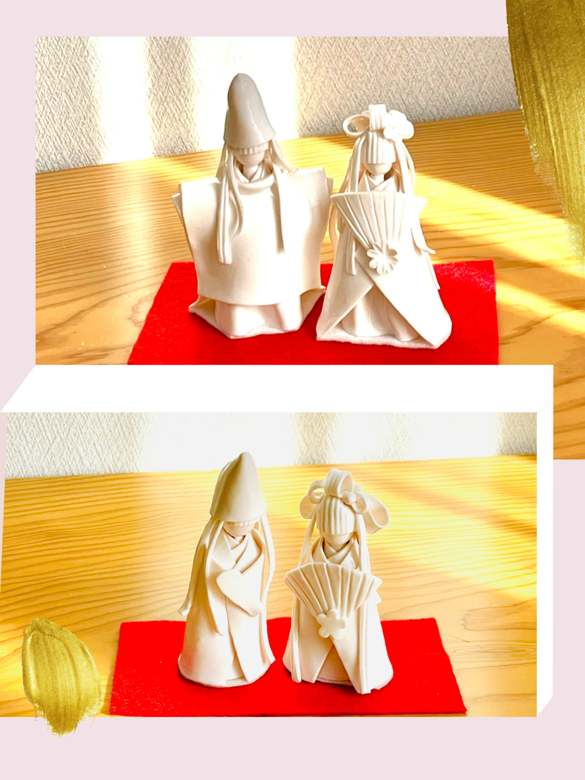 陶器のお雛様