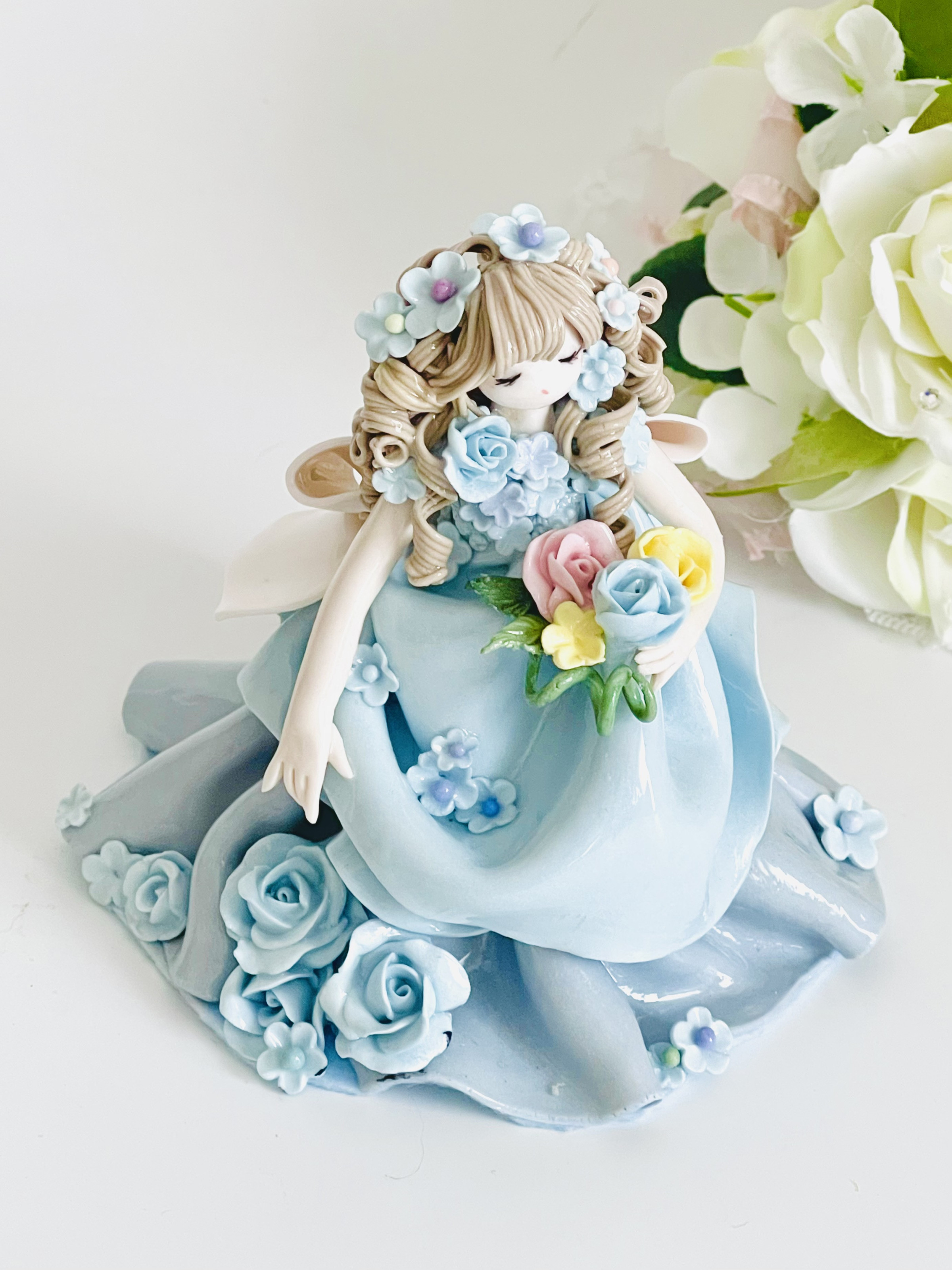 陶器のプチ人形