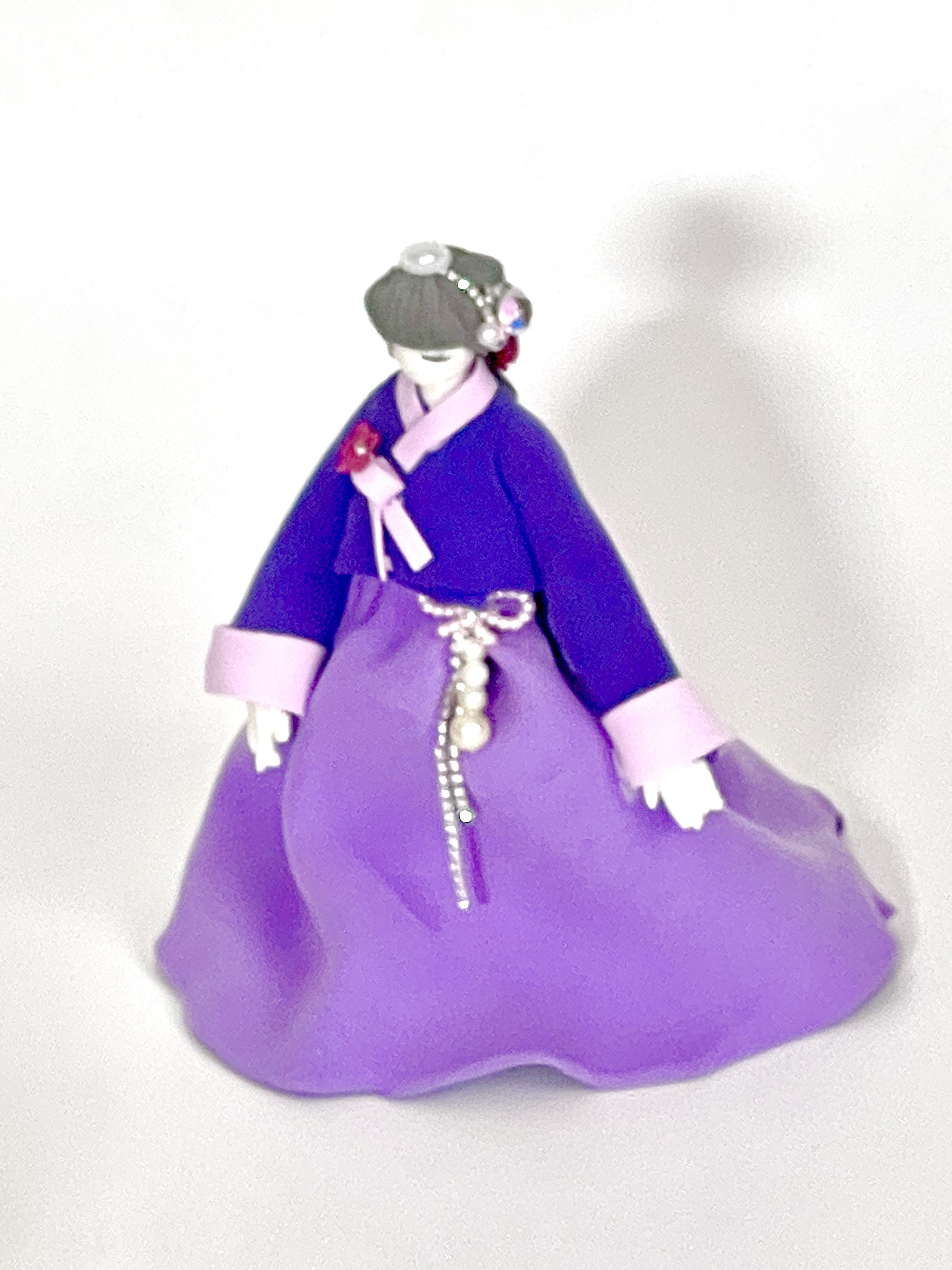 粘土お人形