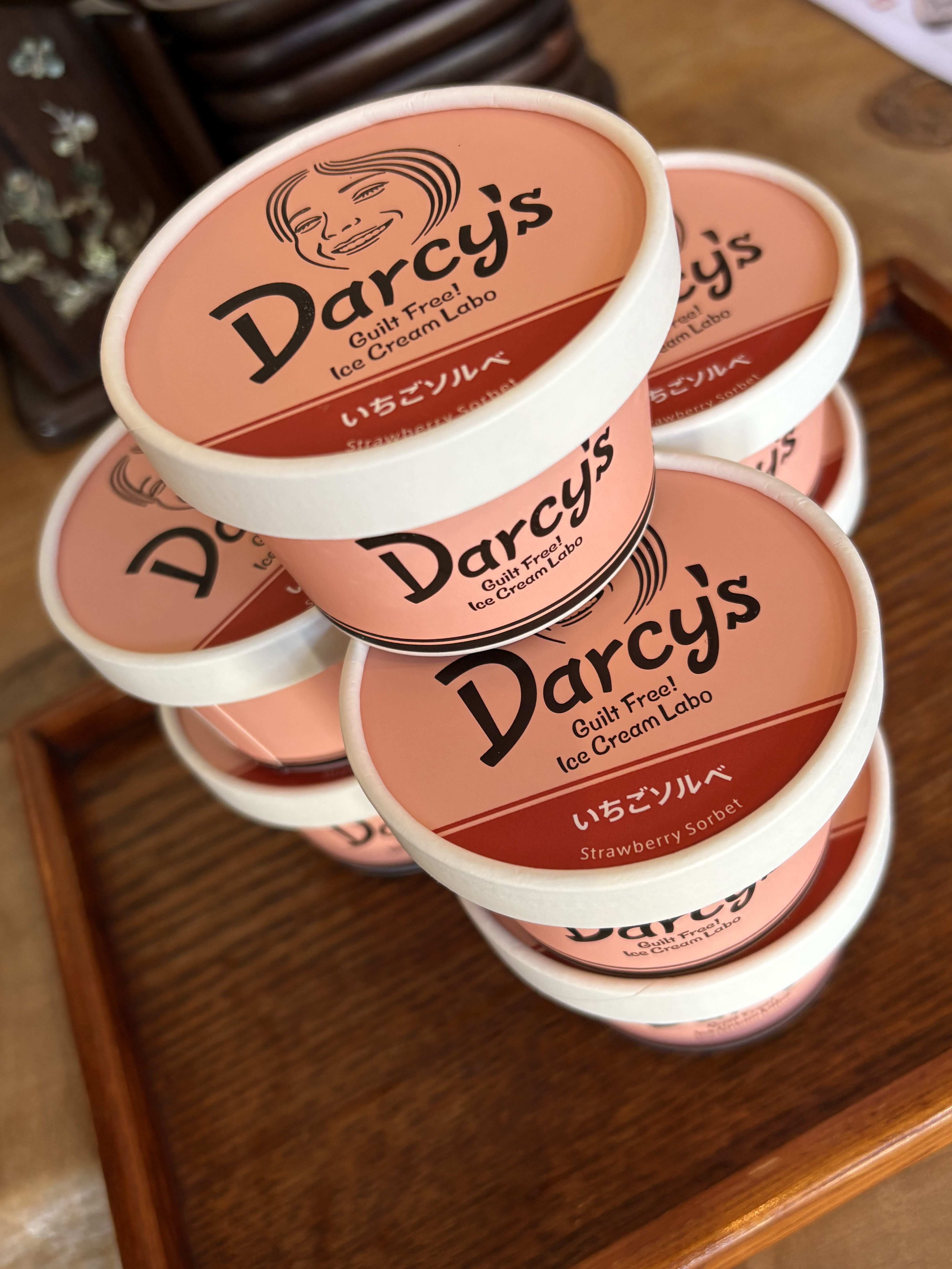 いちごソルベ入荷しました