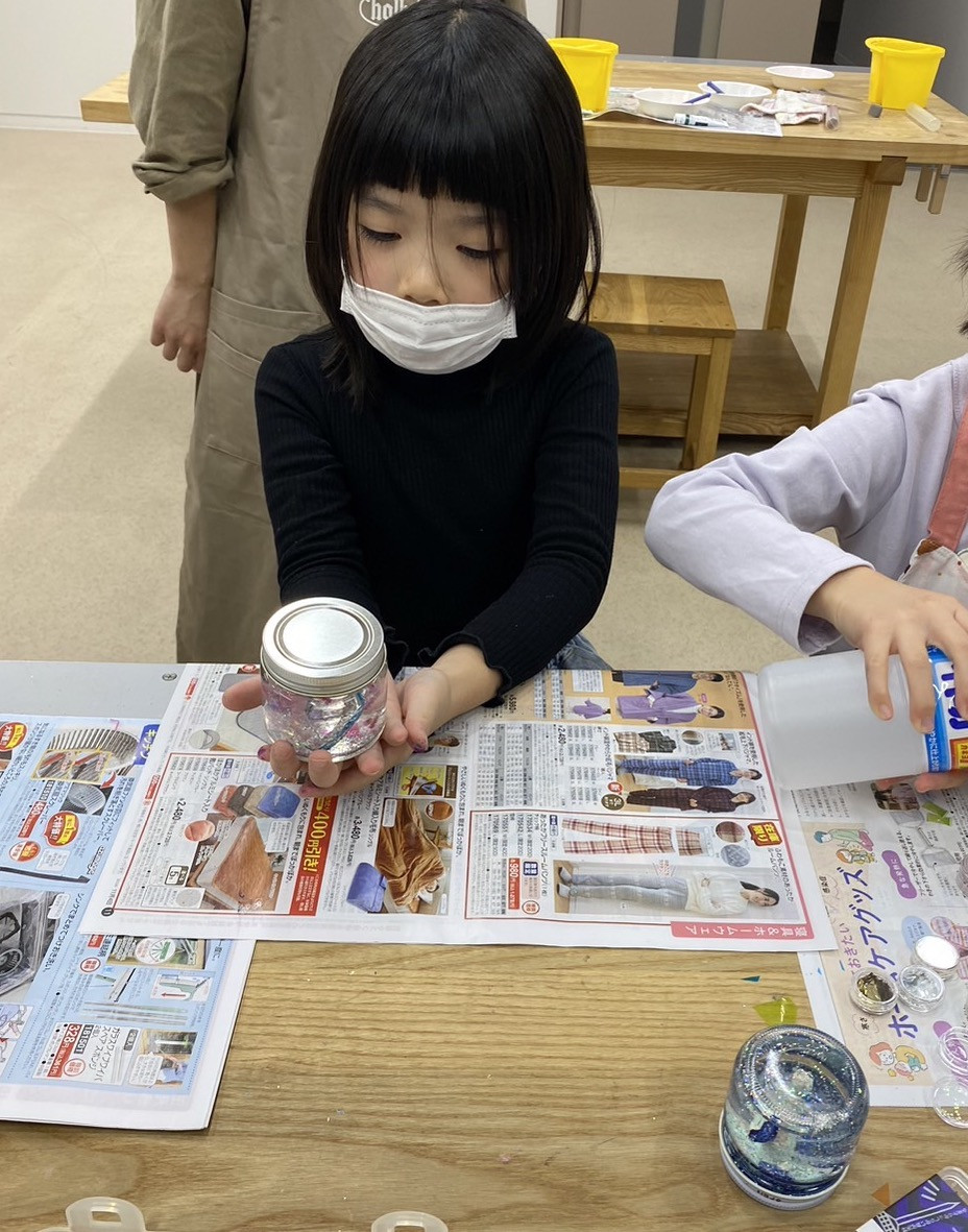 スノードーム 作り