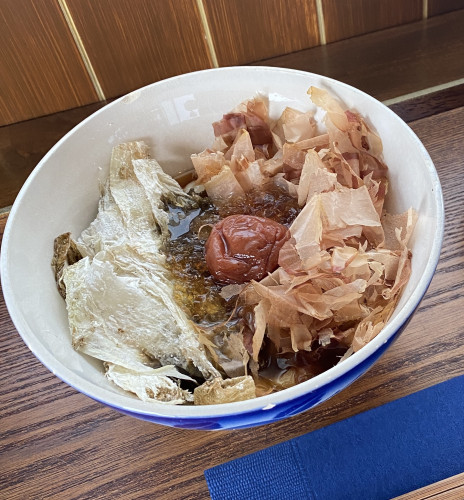 うどん単品　梅おぼろ