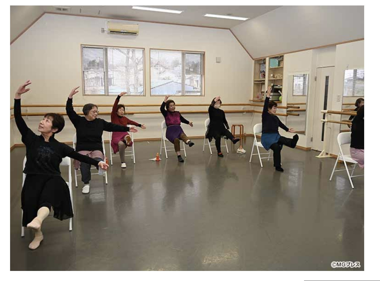 チェアバレエエクササイズ