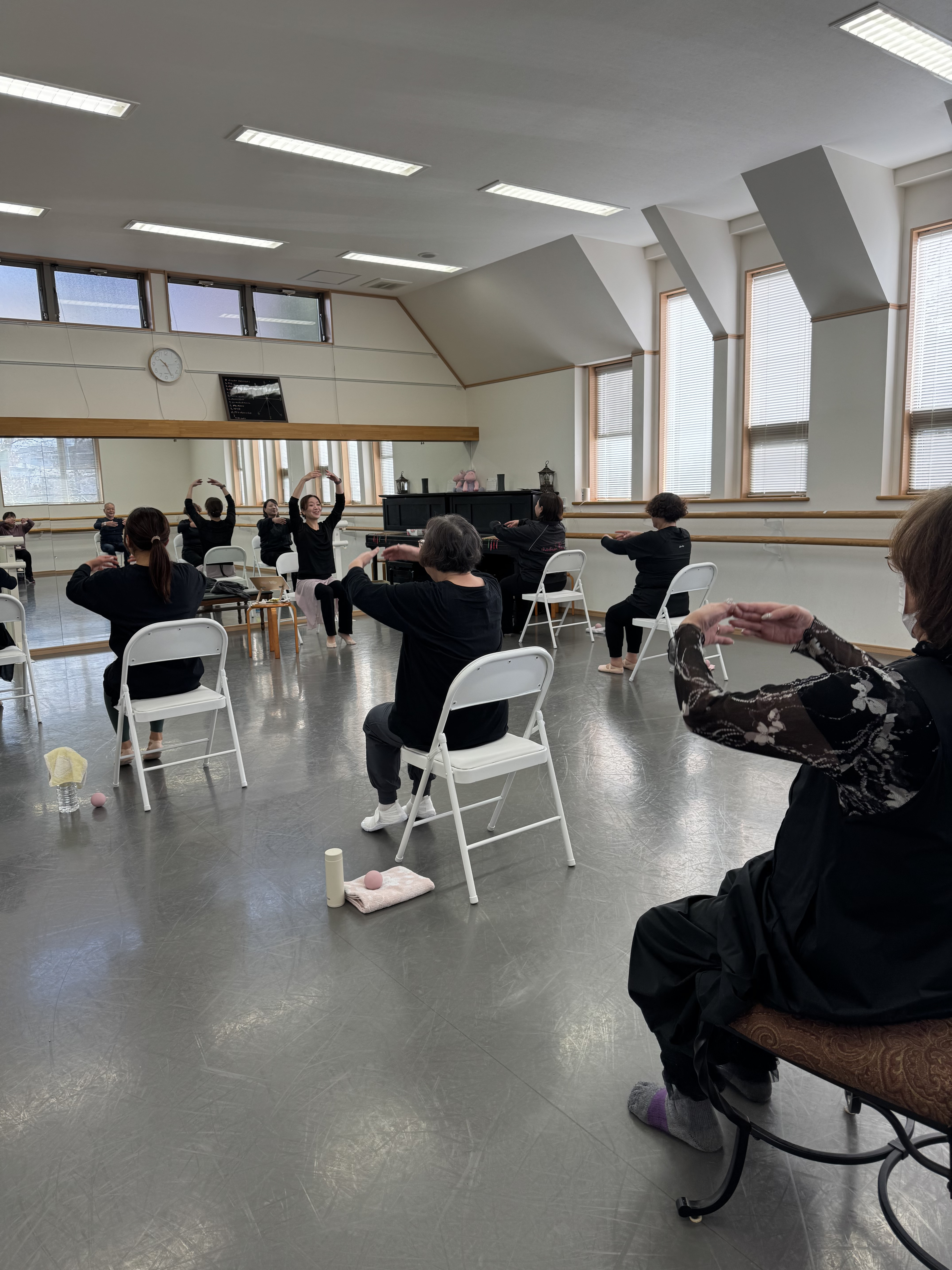 チェアバレエエクササイズレッスンについて