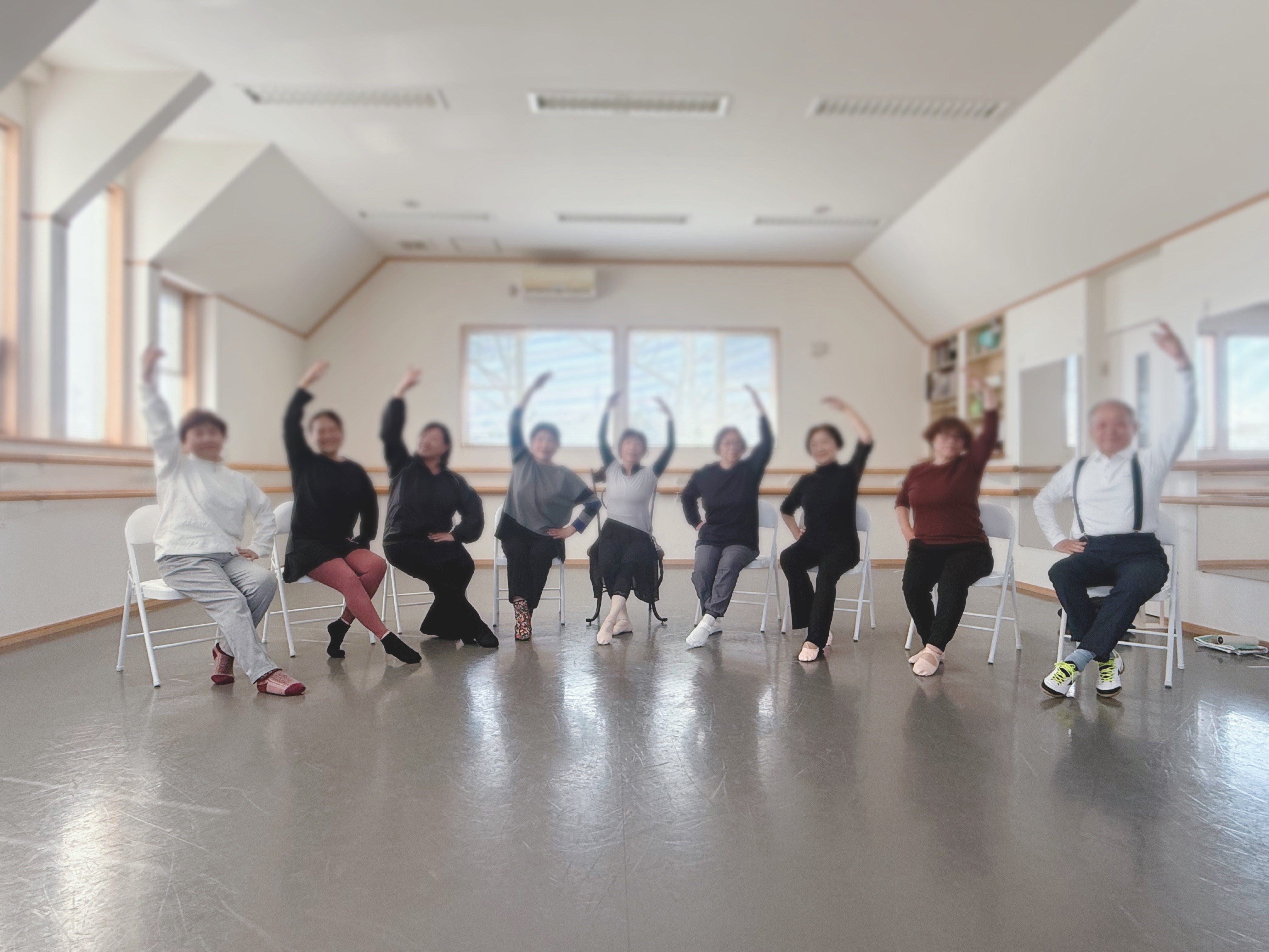 チェアバレエエクササイズ