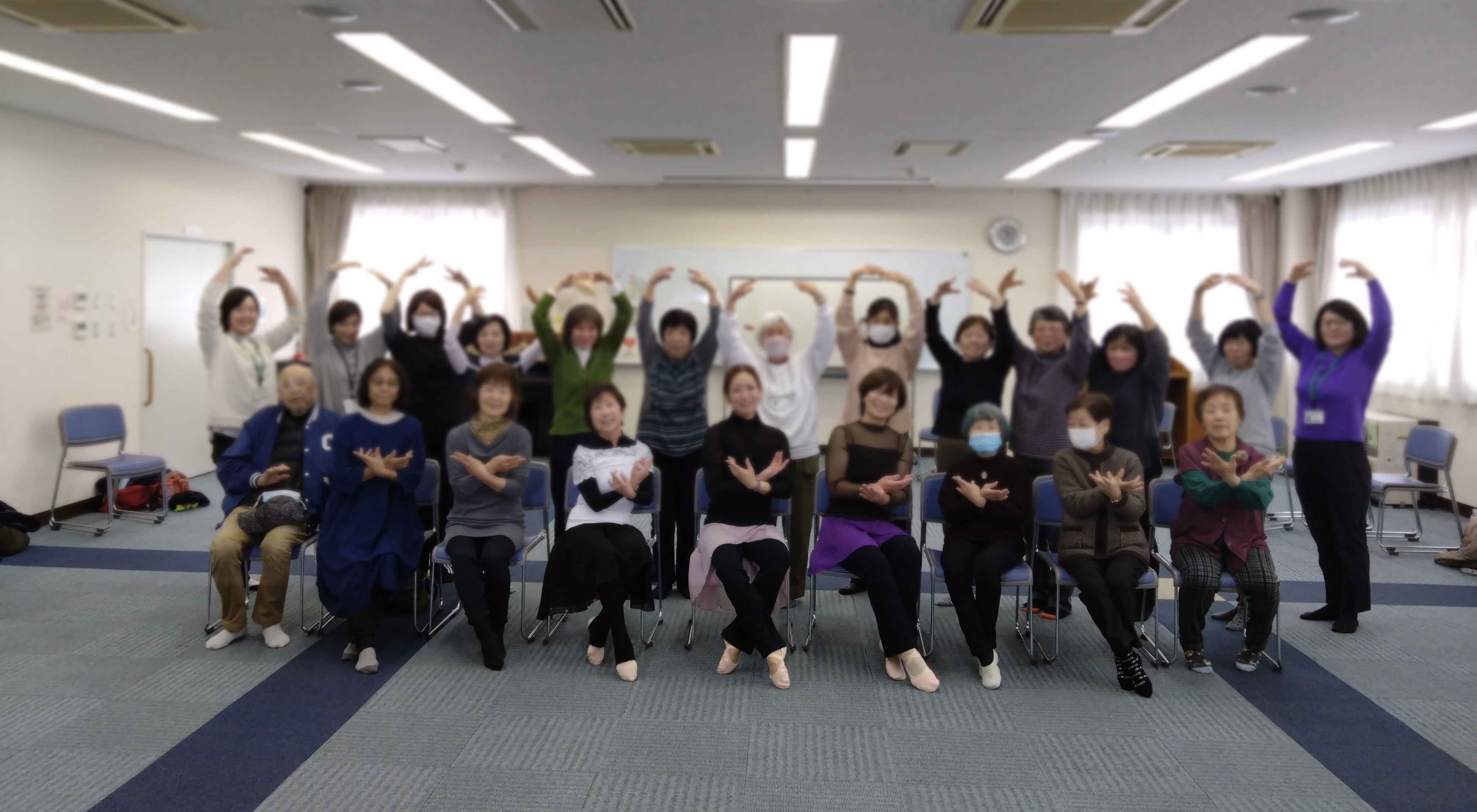 第三地区公民館にてレッスンさせて頂きました