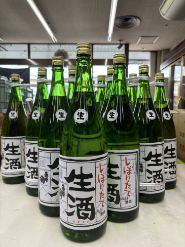 基峰鶴　搾りたて生酒　入荷‼️