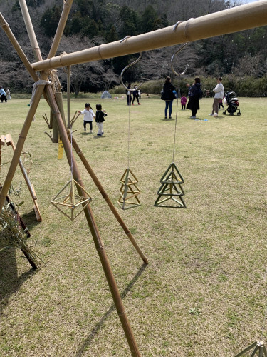 3月15日（日）　竹ヒンメリワークショップ
