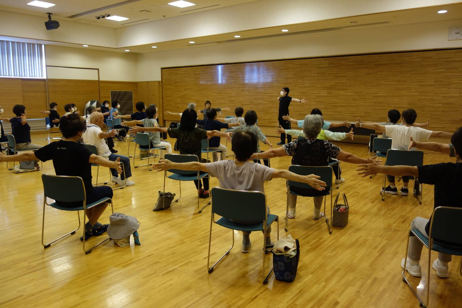 体操教室を実施しました！　【中央市社会福祉協議会】