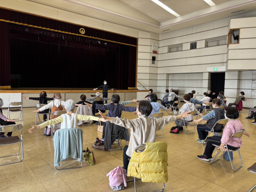 体操教室を実施しました![昭和町社会福祉協議会]