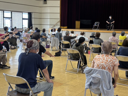 体操教室を実施しました！[昭和町社会福祉協議会]