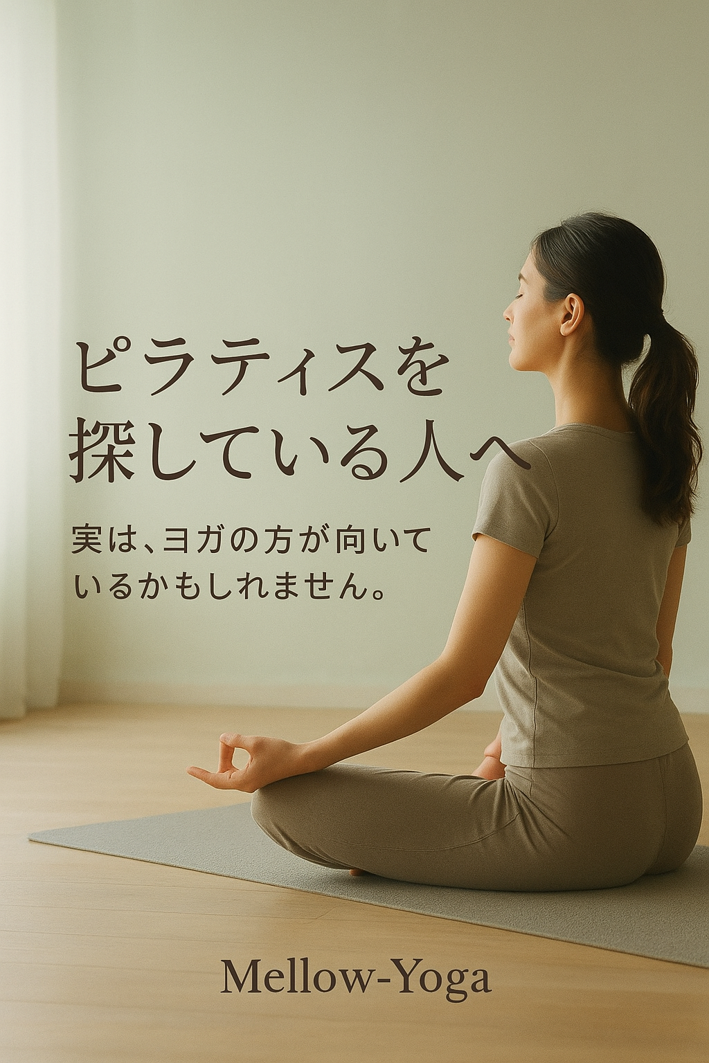 ピラティスを探している人へ。実はヨガが向いている可能性も！？