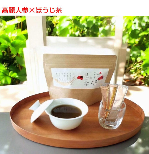 高麗人参×ほうじ茶