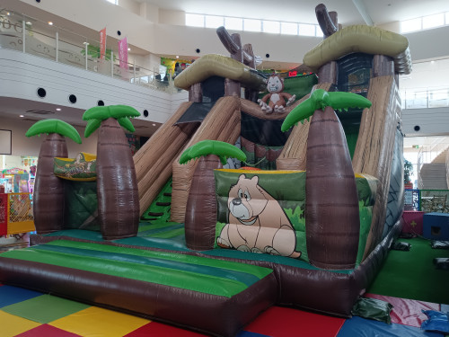 キッズビレッジ「移動遊園地」 in とみぐすく祭り