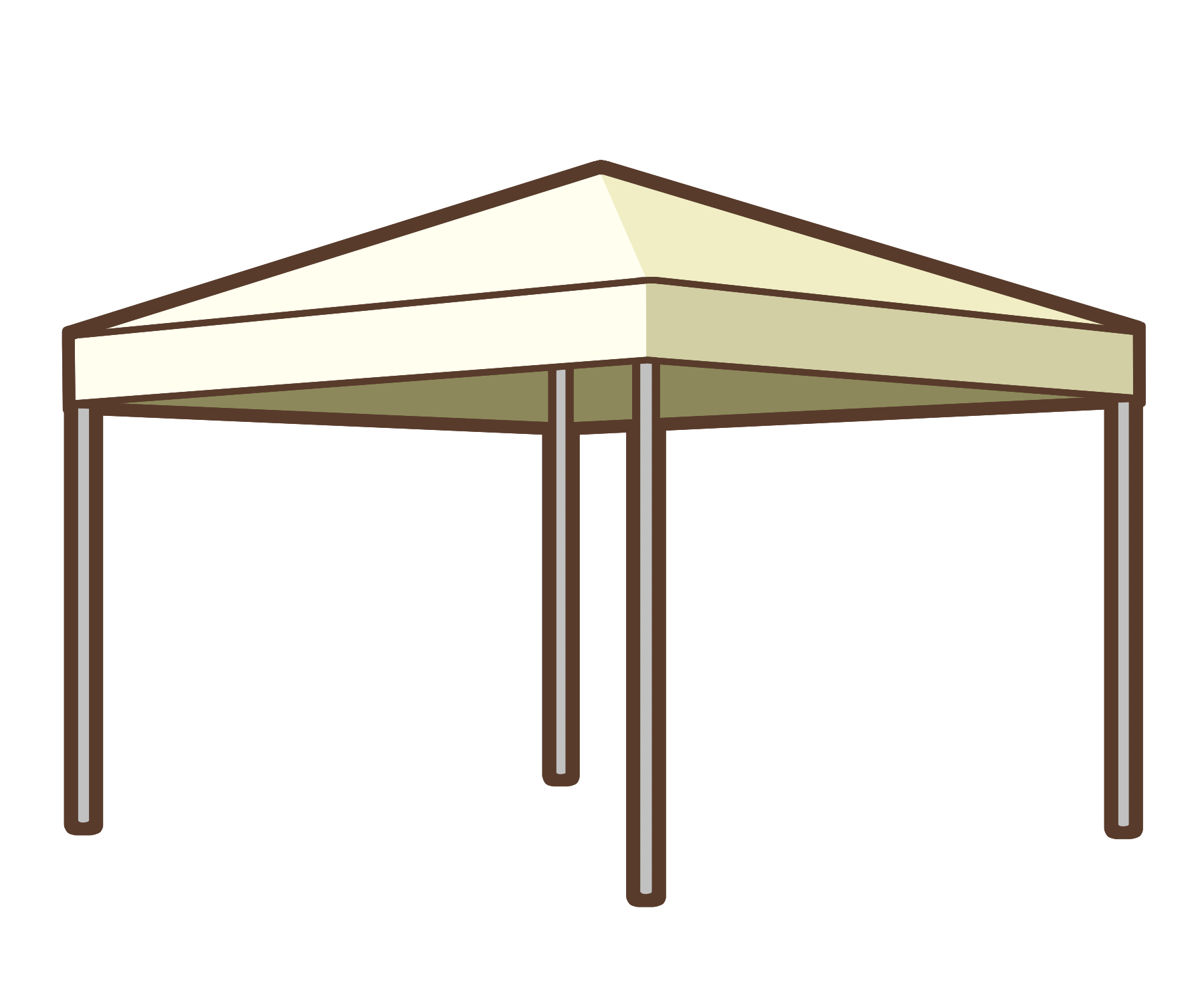タープテント（2m×2m）