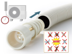 防虫キャップ取付