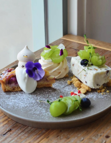 シャインマスカットプレート