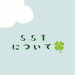 SSTについて🍀