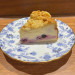 そば粉のクランブルチーズケーキ