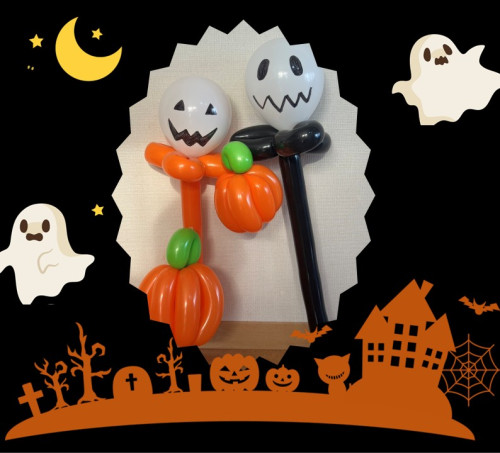 ハロウィン　バルーン.JPG