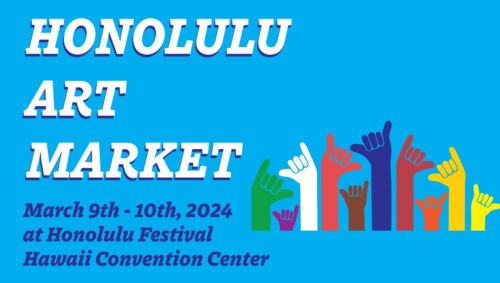 『HONOLULU ART  MARKET 2024』に出展決定！