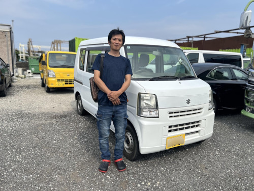 H25年式 スズキ キャリイ バン 4WD 　兵庫県神戸市 O様  🌸ご成約🌸 R7.July
