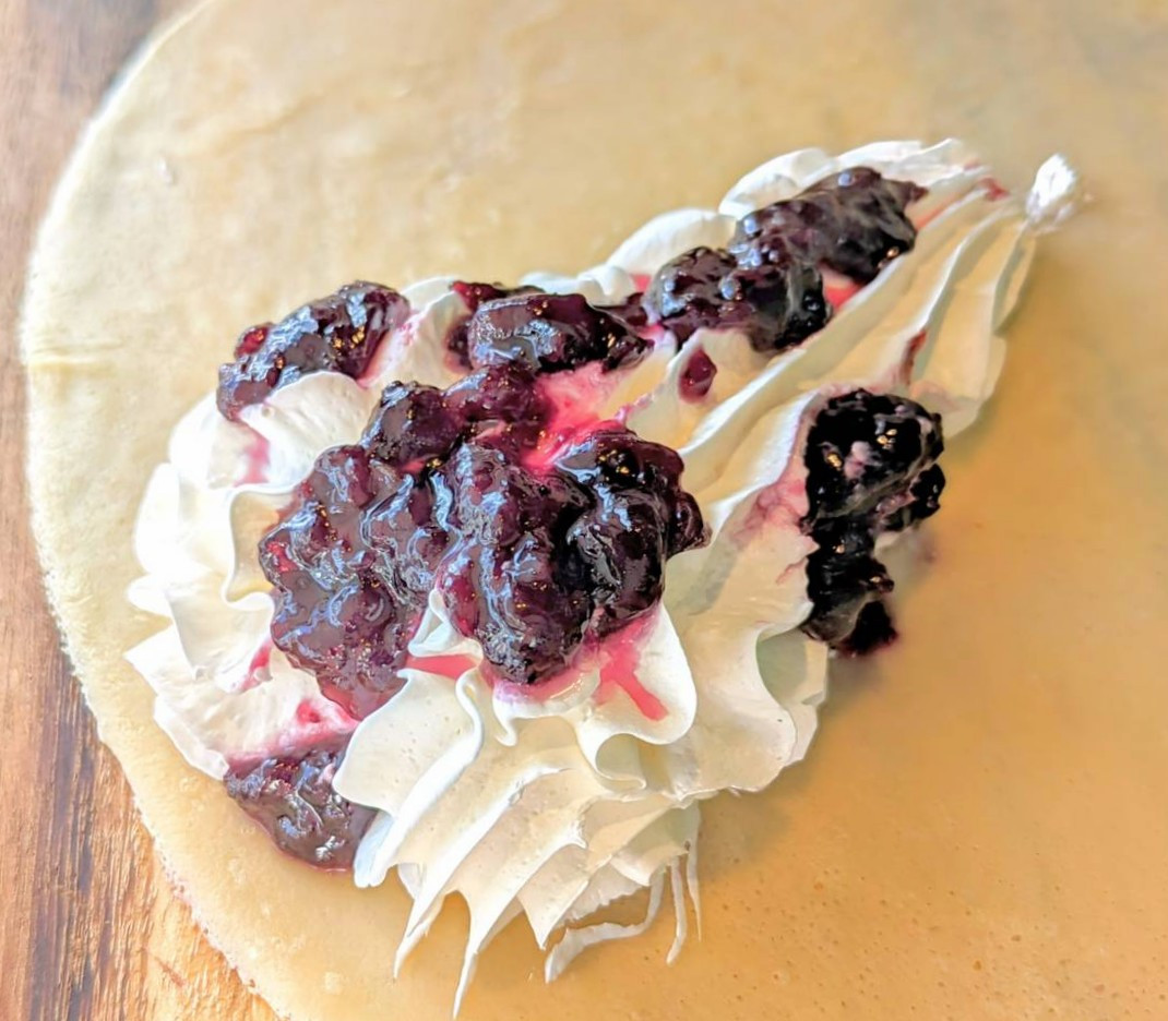 ブルーベリージャムクリーム