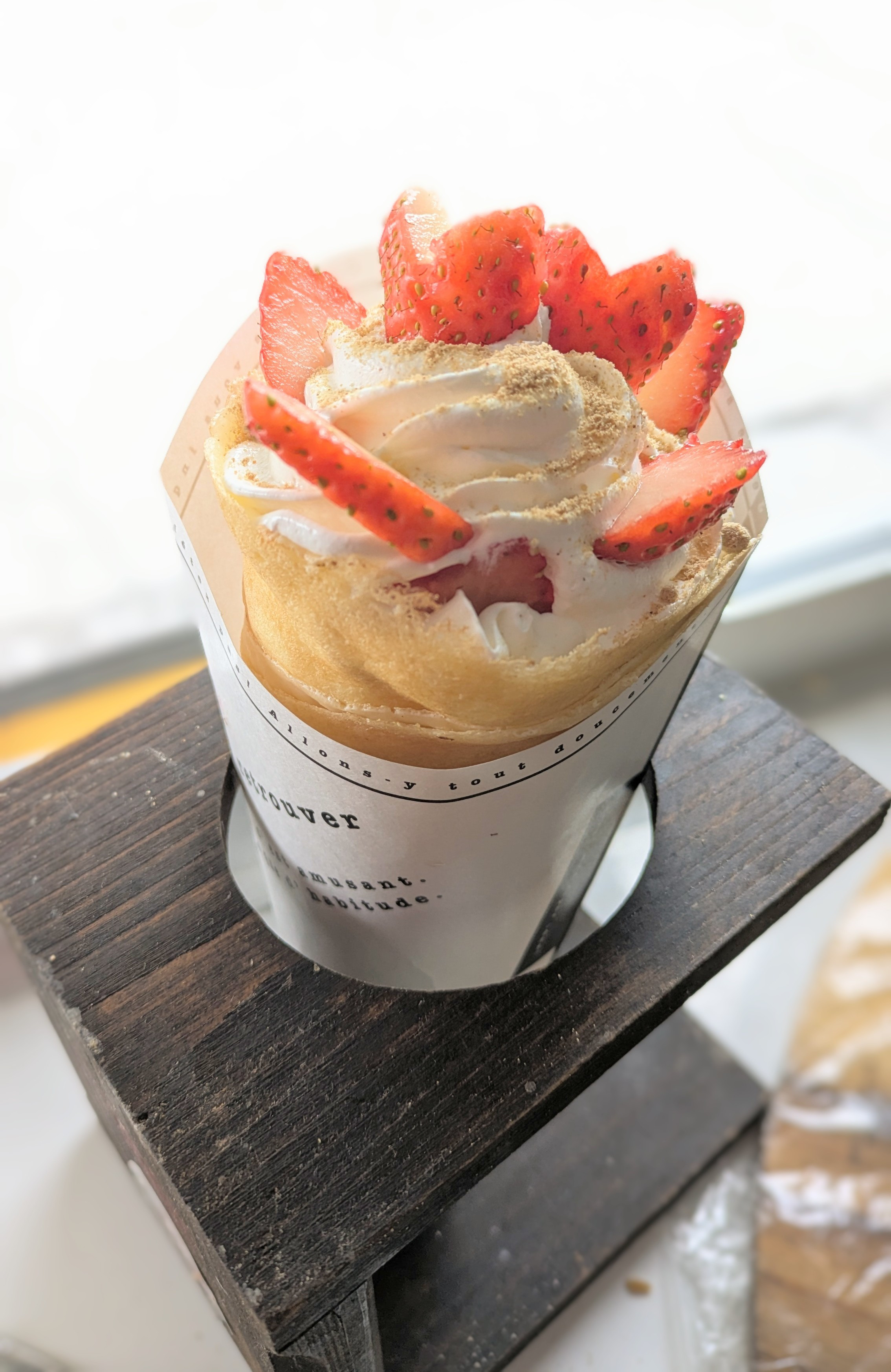 いちごきな粉クリーム