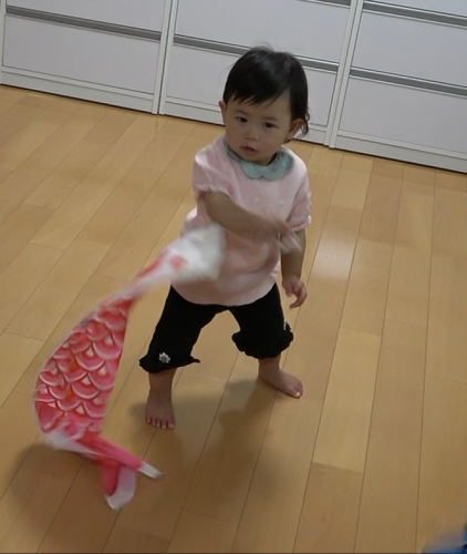 １歳児：《したい気持ち》が身体を動かした！