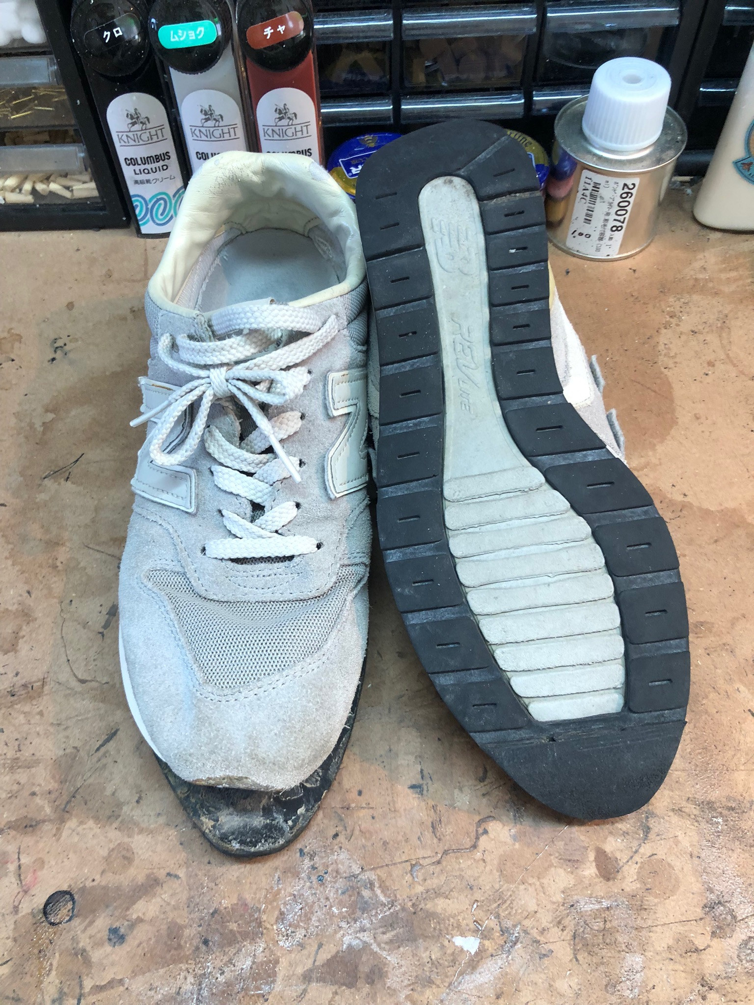 靴修理 高知 〜ニューバランス996 ソール交換（Vibram298c）〜 - 『靴 ...