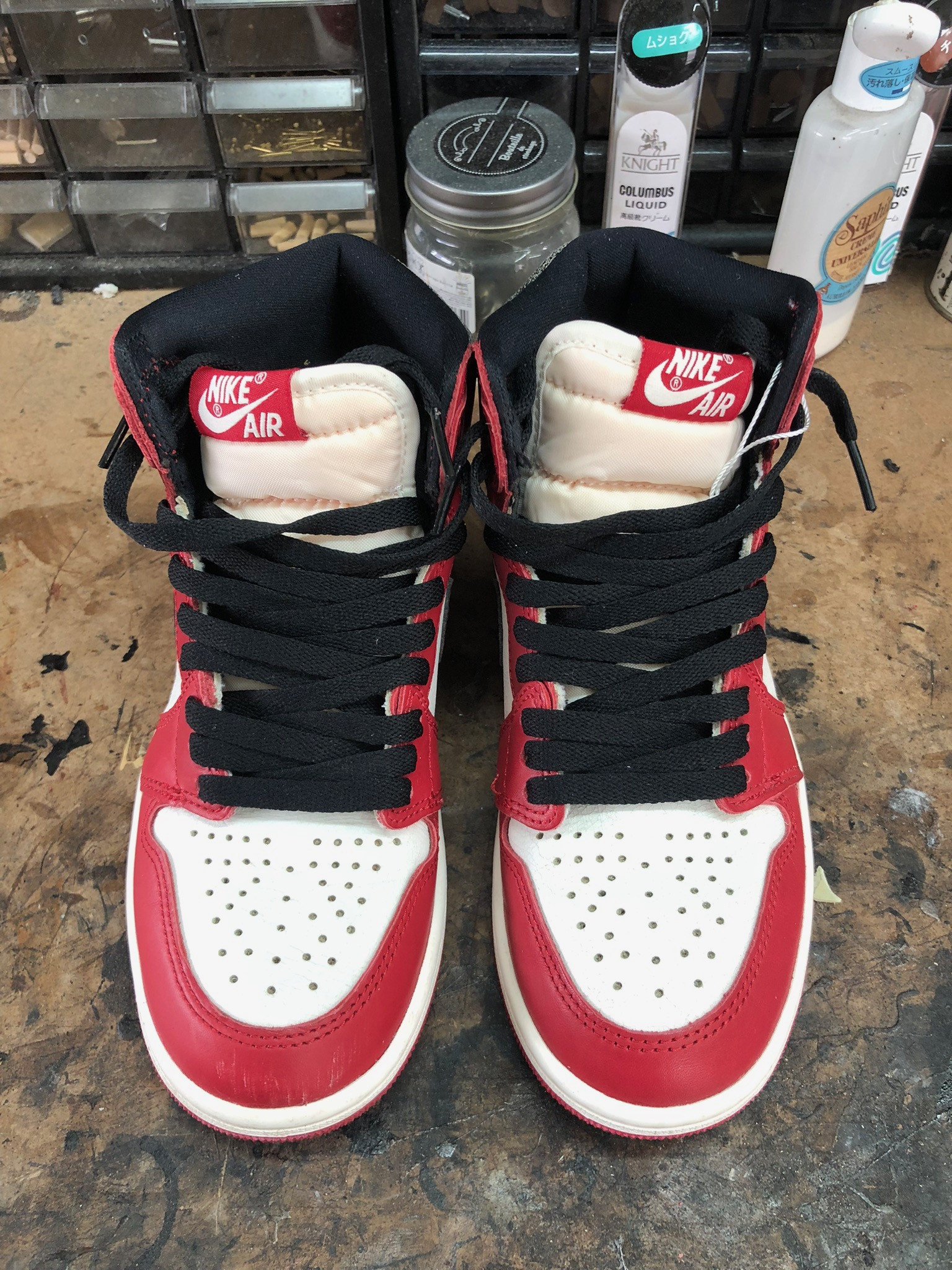 エアジョーダン1の洗い方｜レザー、ヌバックまでAJ1をきれいに