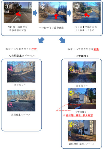 現地案内（駐車スペース、管理棟）.jpg