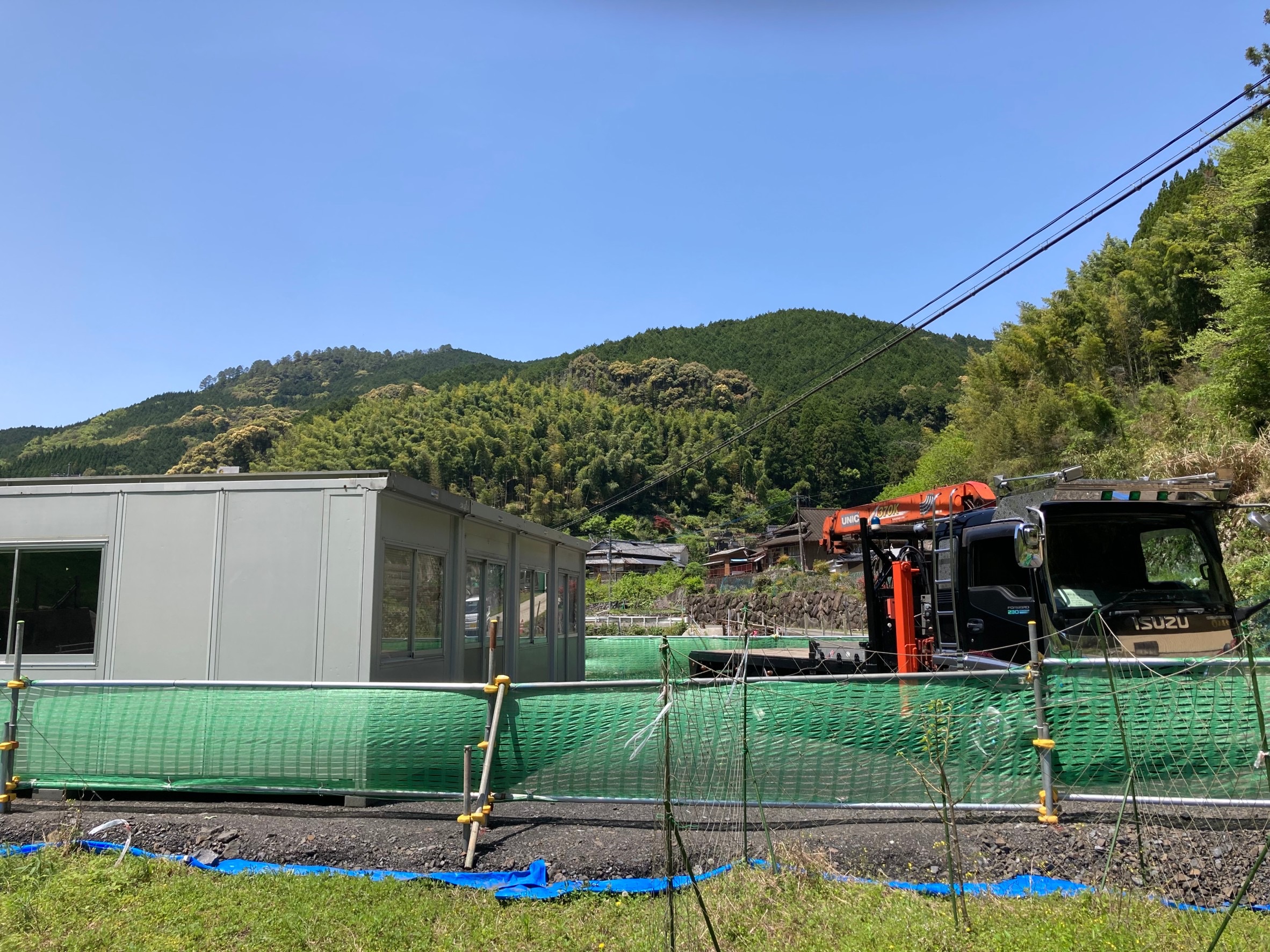 ユニットハウス運搬