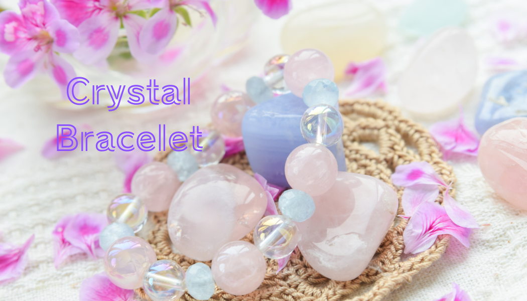 CRYSTAL THERAPYとCRYSTAL BRACELET　MENUに入れました