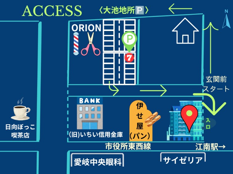 🚘駐車場案内図