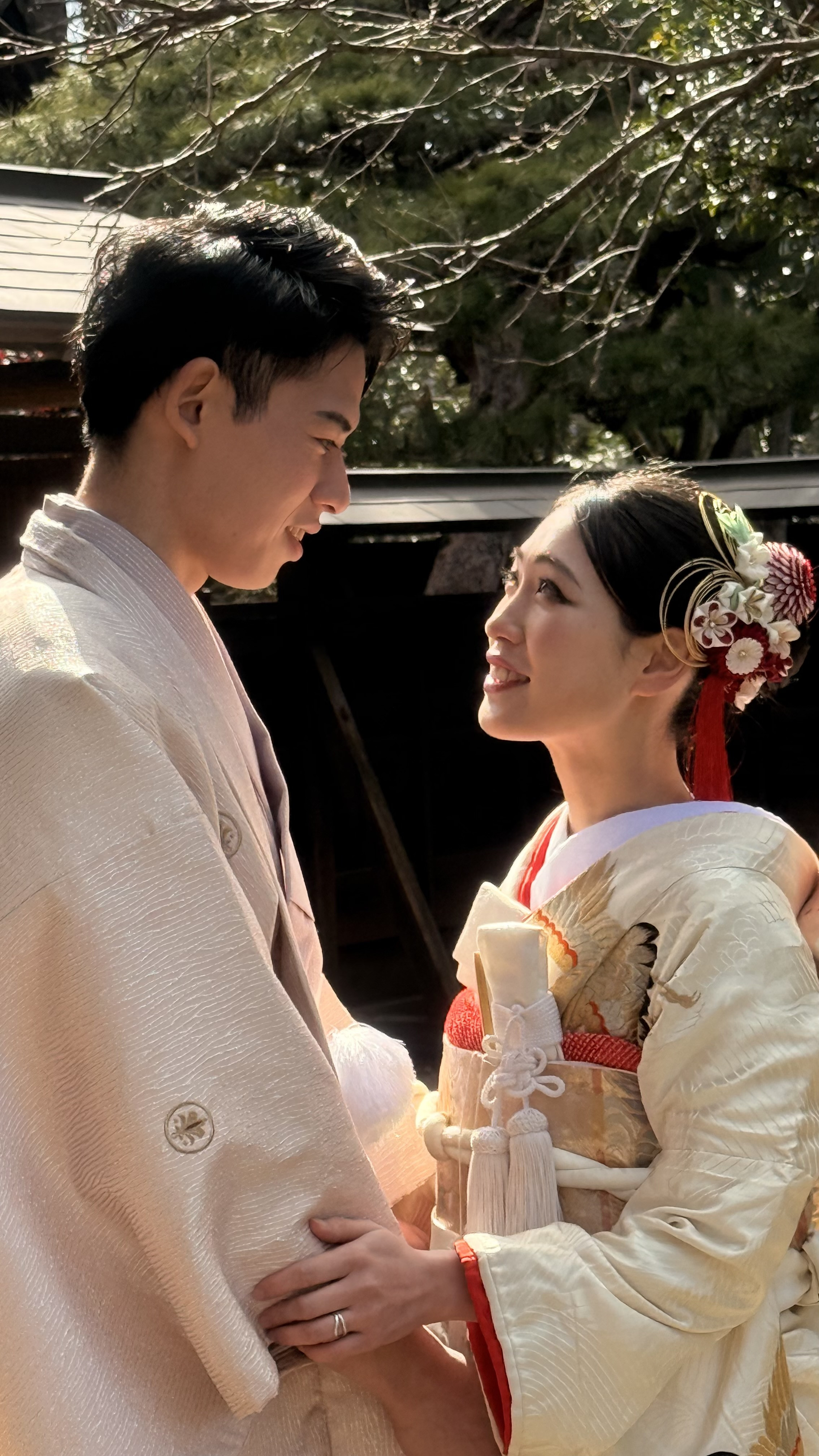 新郎新婦着付け　前撮り当日出張対応致します