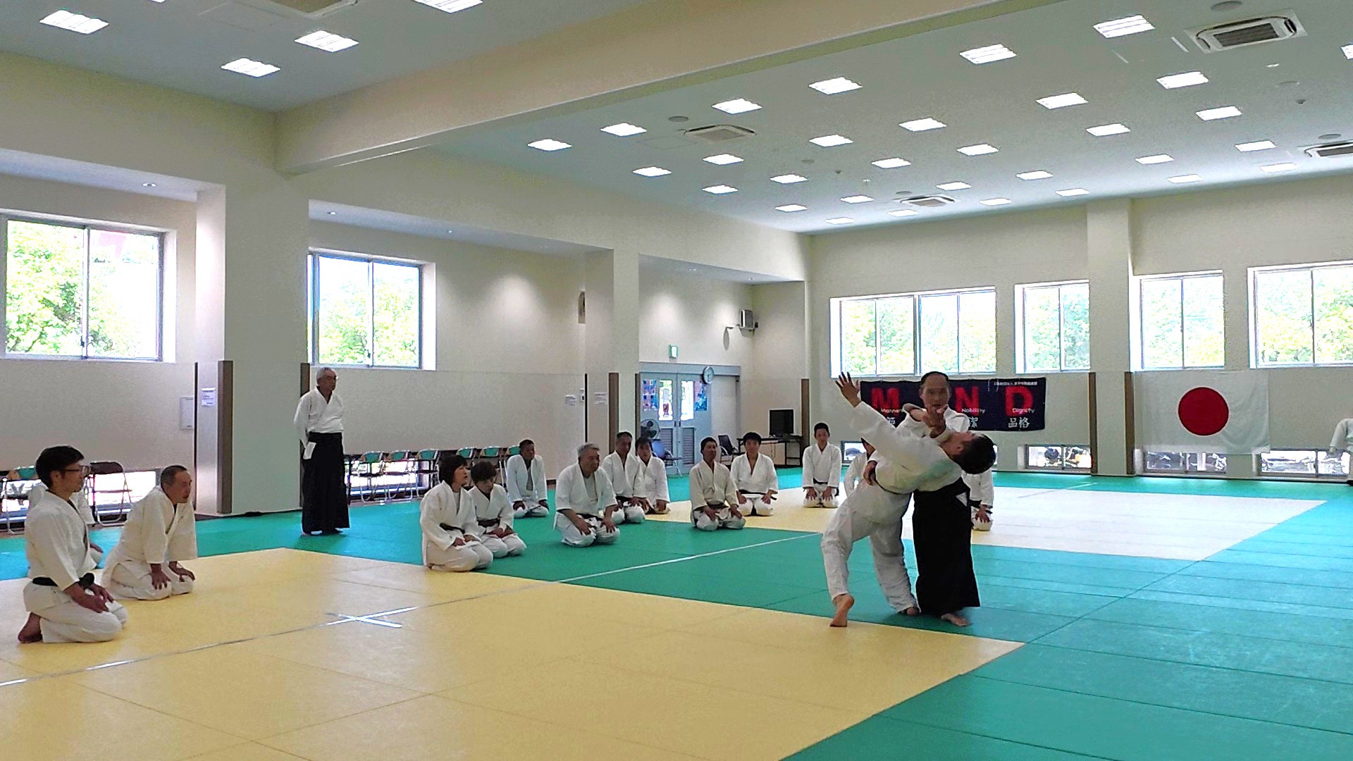 令和8年5月30日　合気道龍岡山セミナー2/2　岡山武道館　練習道場