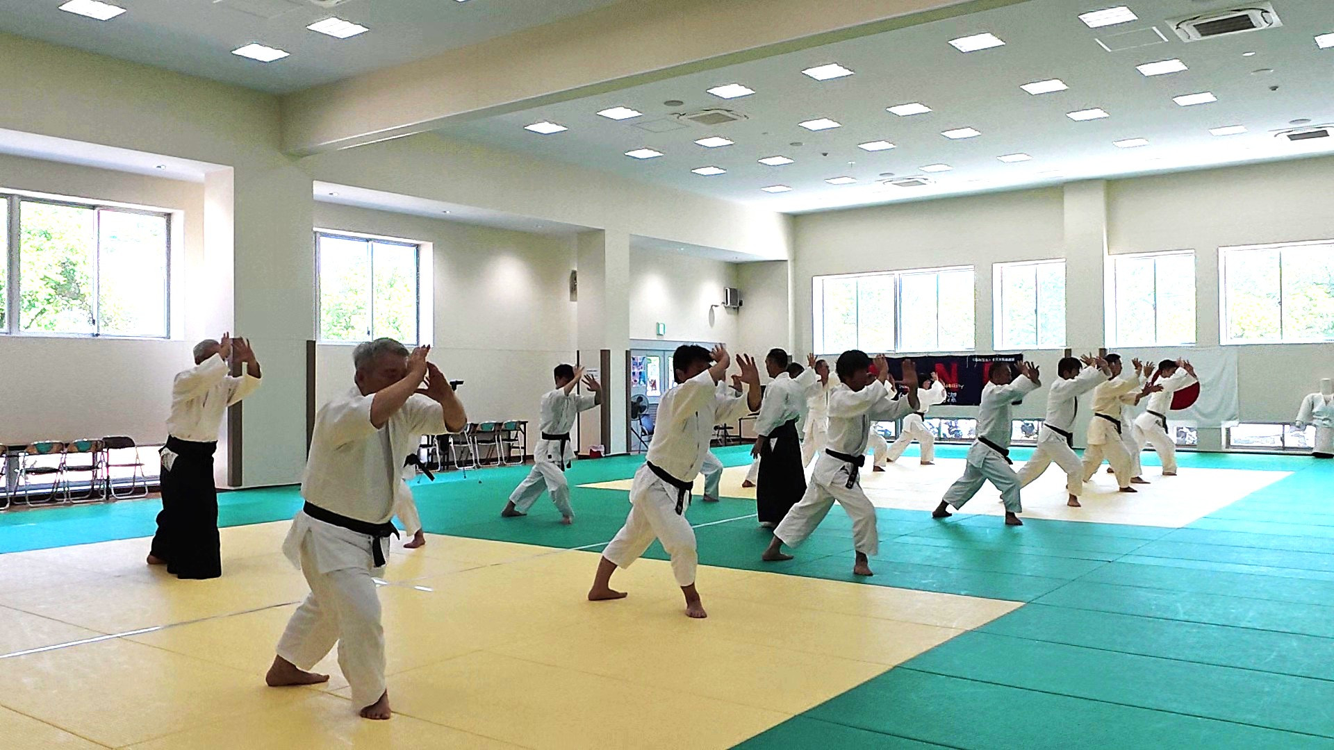 令和8年5月30日　合気道龍岡山セミナー1/2　岡山武道館　練習道場