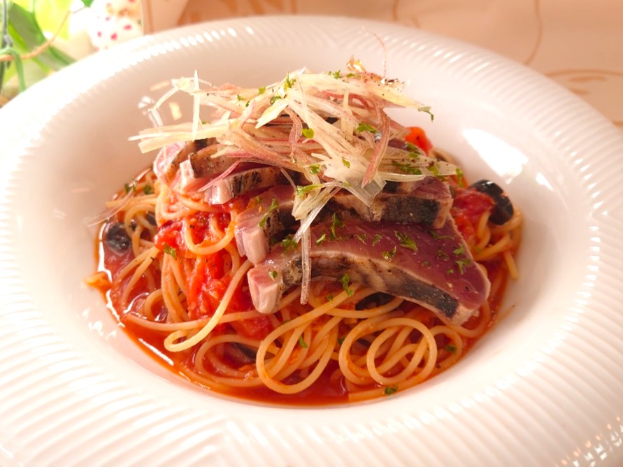 トマトパスタ