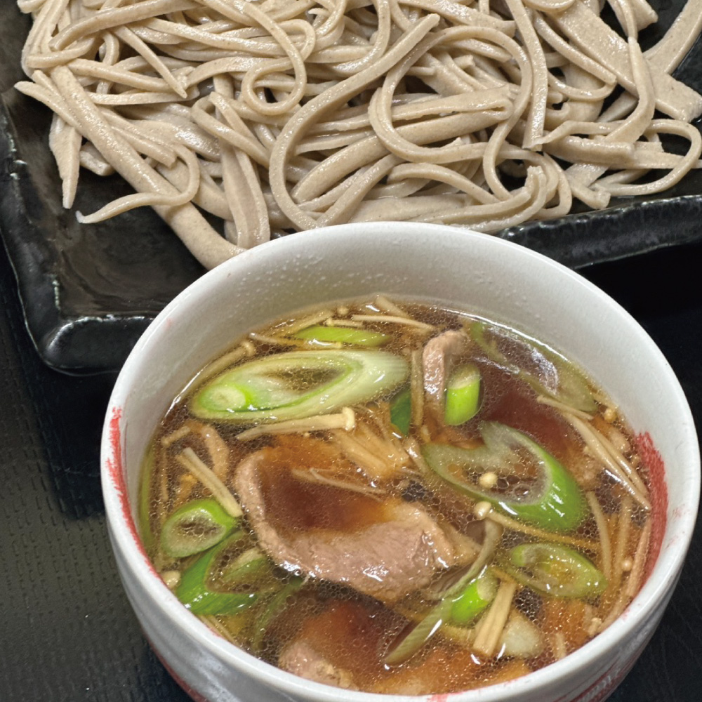 限定鴨南蛮ざる