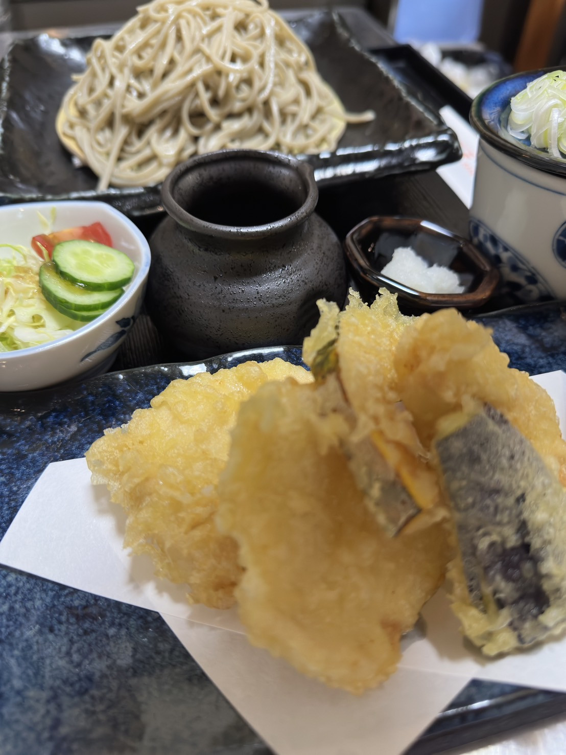 とり天ざる