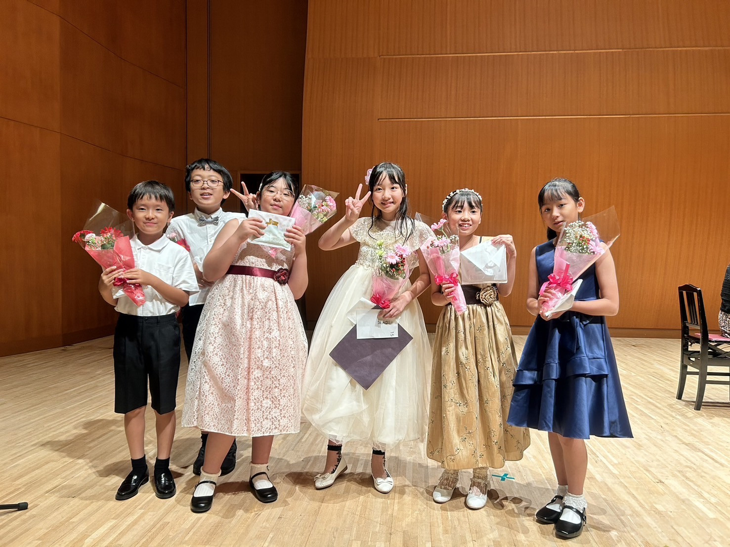 みなとみらいホールでの発表会