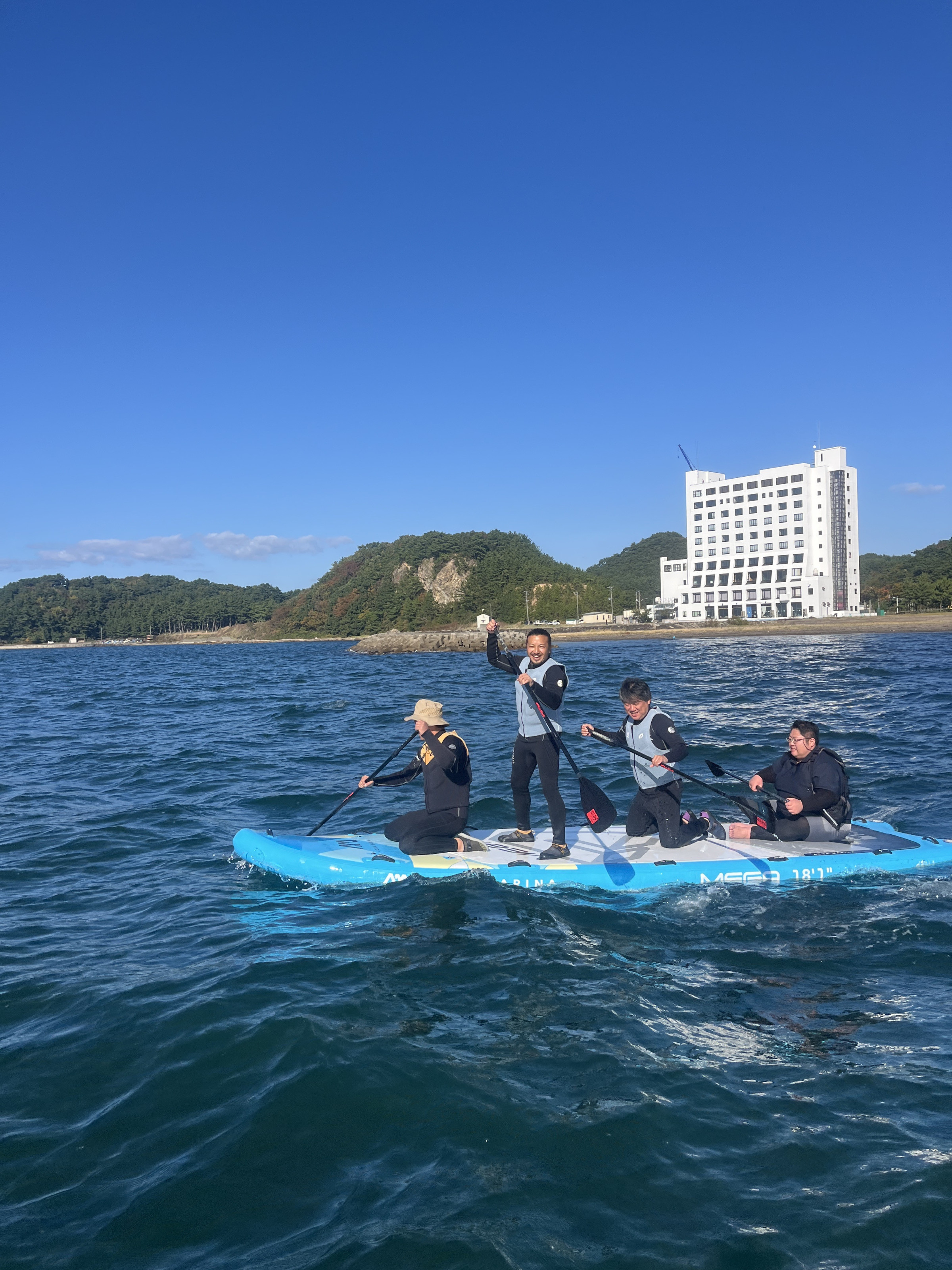 2025視察研修で青森浅虫へ！初体験のＭＥＧＡサップは超気持ちイイ！