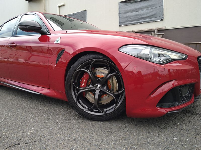 Alfa Romeo giulia アルファロメオ ジュリア　ブレーキディスク Stile オリジナル アルファロメオ ジュリアQV用 フロント2