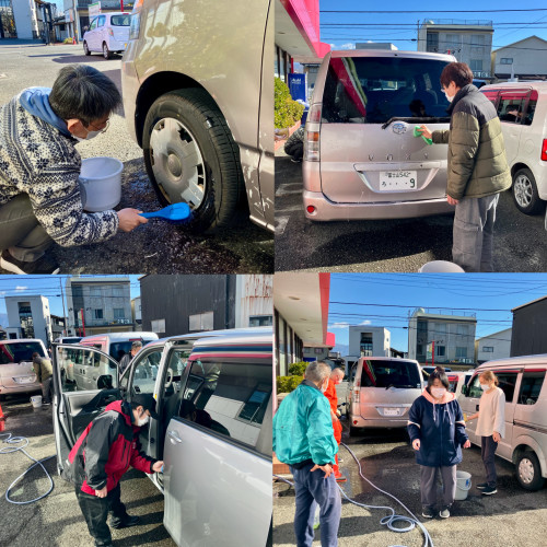 送迎車輌をピカピカに🚗✨